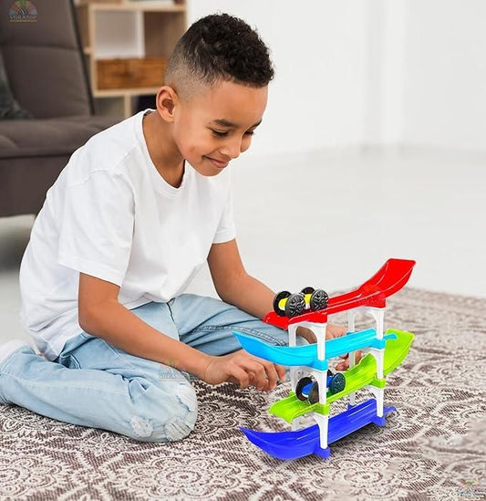 Ramp Racer, Multi level Ramp Racing Car Toy Set