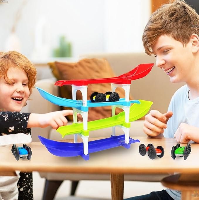 Ramp Racer, Multi level Ramp Racing Car Toy Set